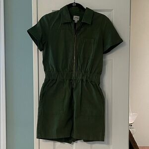 J Crew  Short Sleeve Romper